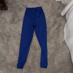 Aerie Blue High-Waisted Leggings
